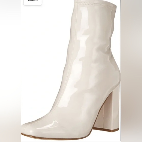 STEVE MADDEN Lynden boot in bone patent size 5.5 - Picture 2 of 7